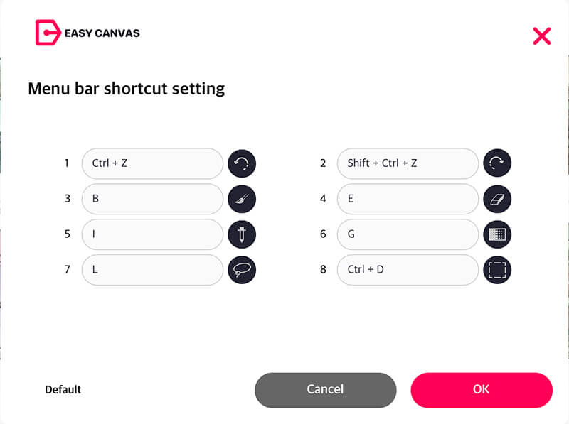 ショートカット設定